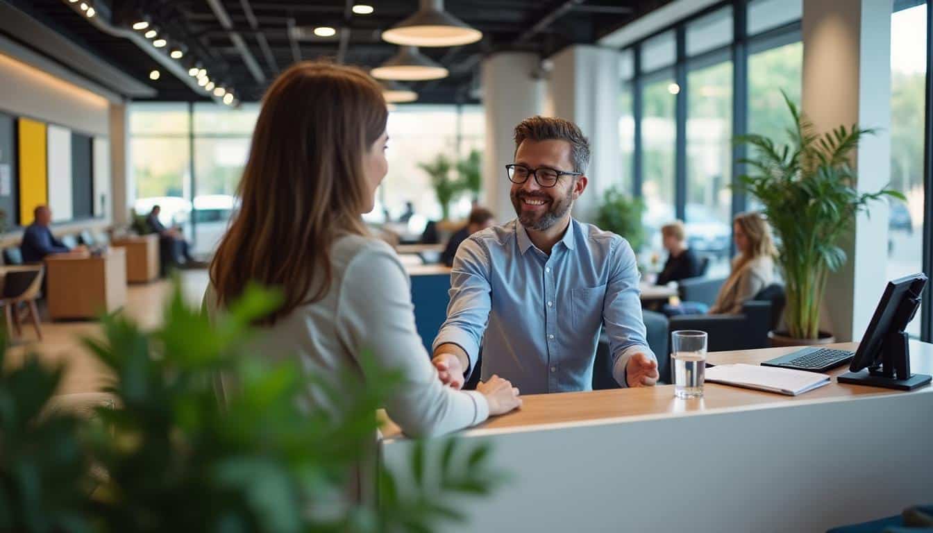 Illustration: Comprendre le rôle fondamental de l’accueil dans une agence bancaire