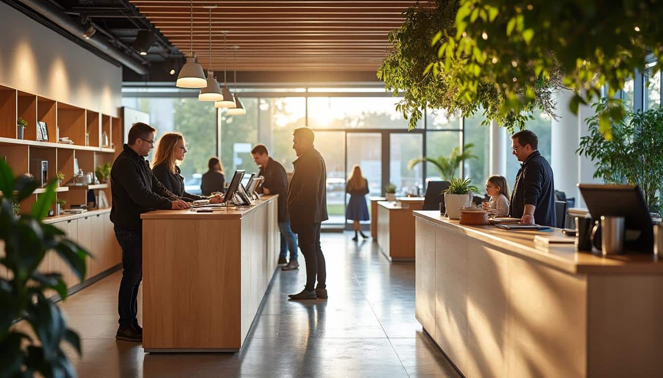 Illustration: Comprendre le rôle essentiel des banques d'accueil dans les espaces professionnels
