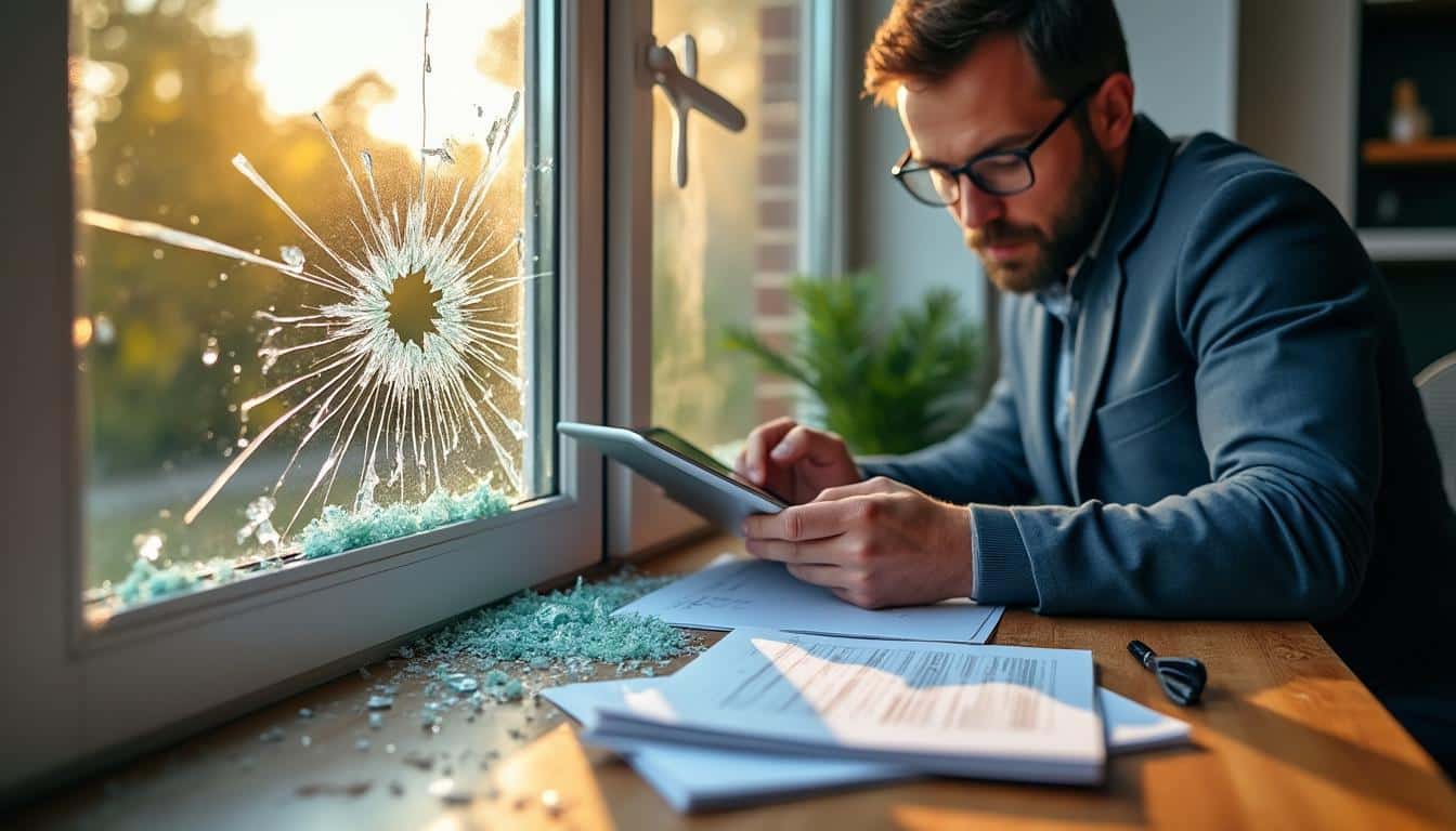 Illustration: Comprendre ce que couvre le bris de glace dans une habitation