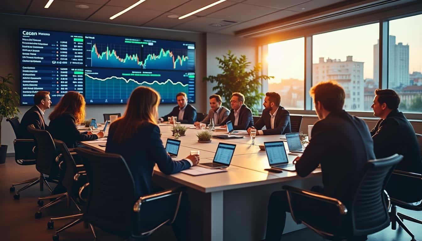 Illustration: Comprendre le CAC 40 : son rôle et la sélection des entreprises qui le composent
